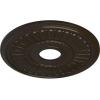 image16quotOD x 3 58quotID x 34quotP Melonie Ceiling Medallion Fits Canopies up to 6 38quotStone Hearth Flat Finish