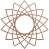 image16quotOD x 6 18quotID x 14quotT Eleanor Wood Fretwork Pierced Ceiling Medallion BirchWood Paint Grade