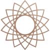 image16quotOD x 6 18quotID x 14quotT Eleanor Wood Fretwork Pierced Ceiling Medallion BirchWood Paint Grade