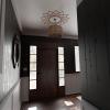 image16quotOD x 6 18quotID x 14quotT Eleanor Wood Fretwork Pierced Ceiling Medallion BirchWood Paint Grade