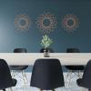 image16quotOD x 6 18quotID x 14quotT Eleanor Wood Fretwork Pierced Ceiling Medallion BirchWood Paint Grade