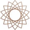 image16quotOD x 6 18quotID x 14quotT Eleanor Wood Fretwork Pierced Ceiling Medallion BirchWood Paint Grade