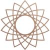 image16quotOD x 6 18quotID x 14quotT Eleanor Wood Fretwork Pierced Ceiling Medallion BirchWood Paint Grade