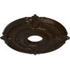image18quotOD x 4quotID x 58quotP Attica Ceiling Medallion Fits Canopies up to 5quotBronze Metallic Series