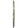 image18quotOD x 4quotID x 58quotP Attica Ceiling Medallion Fits Canopies up to 5quotCastle Stone Crackle Flat Finish