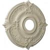 image18quotOD x 4quotID x 58quotP Attica Ceiling Medallion Fits Canopies up to 5quotClear Yellow Flat Finish