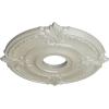 image18quotOD x 4quotID x 58quotP Attica Ceiling Medallion Fits Canopies up to 5quotFlash Blue Metallic Series