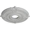 image18quotOD x 4quotID x 58quotP Attica Ceiling Medallion Fits Canopies up to 5quotFrost Flat Finish