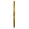 image18quotOD x 4quotID x 58quotP Attica Ceiling Medallion Fits Canopies up to 5quotPharaohs Gold Metallic Series