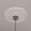 image18quotOD x 4quotID x 58quotP Attica Ceiling Medallion Fits Canopies up to 5quotPrimed