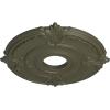 image18quotOD x 4quotID x 58quotP Attica Ceiling Medallion Fits Canopies up to 5quotWitch Hazel Flat Finish