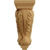 image2 14quotW x 2 14quotD x 4 14quotH Extra Small Acanthus Wood Corbel AlderAlder