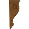 image2 14quotW x 2 14quotD x 4 14quotH Extra Small Acanthus Wood Corbel AlderAlder
