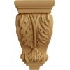 image2 14quotW x 2 14quotD x 4 14quotH Extra Small Acanthus Wood Corbel AlderAlder