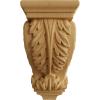 image2 14quotW x 2 14quotD x 4 14quotH Extra Small Acanthus Wood Corbel AlderAlder