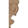 image2 14quotW x 2 14quotD x 4 14quotH Extra Small Acanthus Wood Corbel AlderAlder