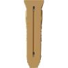 image2 14quotW x 2 14quotD x 4 14quotH Extra Small Acanthus Wood Corbel AlderAlder