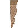 image2 14quotW x 2 14quotD x 4 14quotH Extra Small Acanthus Wood Corbel AlderAlder