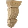 image2 14quotW x 2 14quotD x 4 14quotH Extra Small Acanthus Wood Corbel AlderCherry