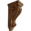 image2 14quotW x 2 14quotD x 4 14quotH Extra Small Acanthus Wood Corbel AlderCherry