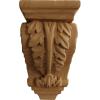 image2 14quotW x 2 14quotD x 4 14quotH Extra Small Acanthus Wood Corbel AlderCherry