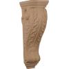 image2 14quotW x 2 14quotD x 4 14quotH Extra Small Acanthus Wood Corbel AlderCherry