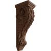 image2 14quotW x 2 14quotD x 4 14quotH Extra Small Acanthus Wood Corbel AlderMahogany