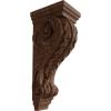 image2 14quotW x 2 14quotD x 4 14quotH Extra Small Acanthus Wood Corbel AlderMahogany