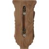 image2 14quotW x 2 14quotD x 4 14quotH Extra Small Acanthus Wood Corbel AlderMahogany