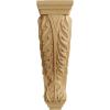 image2 14quotW x 2 14quotD x 4 14quotH Extra Small Acanthus Wood Corbel AlderMaple