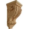image2 14quotW x 2 14quotD x 4 14quotH Extra Small Acanthus Wood Corbel AlderMaple