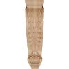 image2 14quotW x 2 14quotD x 4 14quotH Extra Small Acanthus Wood Corbel AlderMaple