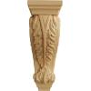image2 14quotW x 2 14quotD x 4 14quotH Extra Small Acanthus Wood Corbel AlderMaple
