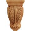 image2 14quotW x 2 14quotD x 4 14quotH Extra Small Acanthus Wood Corbel AlderRed Oak
