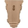 image2 14quotW x 2 14quotD x 4 14quotH Extra Small Acanthus Wood Corbel AlderRubberwood