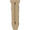 image2 14quotW x 2 14quotD x 4 14quotH Extra Small Acanthus Wood Corbel AlderRubberwood