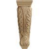 image2 14quotW x 2 14quotD x 4 14quotH Extra Small Acanthus Wood Corbel AlderRubberwood