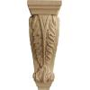 image2 14quotW x 2 14quotD x 4 14quotH Extra Small Acanthus Wood Corbel AlderRubberwood