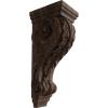 image2 14quotW x 2 14quotD x 4 14quotH Extra Small Acanthus Wood Corbel AlderWalnut
