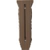 image2 14quotW x 2 14quotD x 4 14quotH Extra Small Acanthus Wood Corbel AlderWalnut