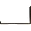 image2quotW x 12quotD x 7quotH Steel Hanging Shelf Bracket UnfinishedAntiqued Brass