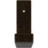 image2quotW x 12quotD x 7quotH Steel Hanging Shelf Bracket UnfinishedAntiqued Brass