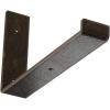 image2quotW x 12quotD x 7quotH Steel Hanging Shelf Bracket UnfinishedAntiqued Bronze