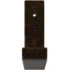 image2quotW x 12quotD x 7quotH Steel Hanging Shelf Bracket UnfinishedAntiqued Bronze