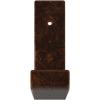 image2quotW x 12quotD x 7quotH Steel Hanging Shelf Bracket UnfinishedAntiqued Copper