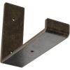 image2quotW x 12quotD x 7quotH Steel Hanging Shelf Bracket UnfinishedAntiqued Pale Gold