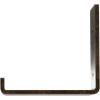 image2quotW x 12quotD x 7quotH Steel Hanging Shelf Bracket UnfinishedAntiqued Pale Gold