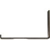 image2quotW x 12quotD x 7quotH Steel Hanging Shelf Bracket UnfinishedAntiqued Pale Gold