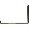 image2quotW x 12quotD x 7quotH Steel Hanging Shelf Bracket UnfinishedAntiqued Pale Gold
