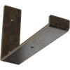 image2quotW x 12quotD x 7quotH Steel Hanging Shelf Bracket UnfinishedAntiqued Pale Gold